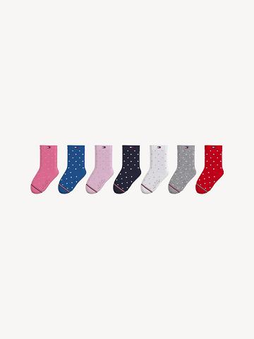 Calcetines Tommy Hilfiger Babies' 7PK Multicolor | MX_G1362
